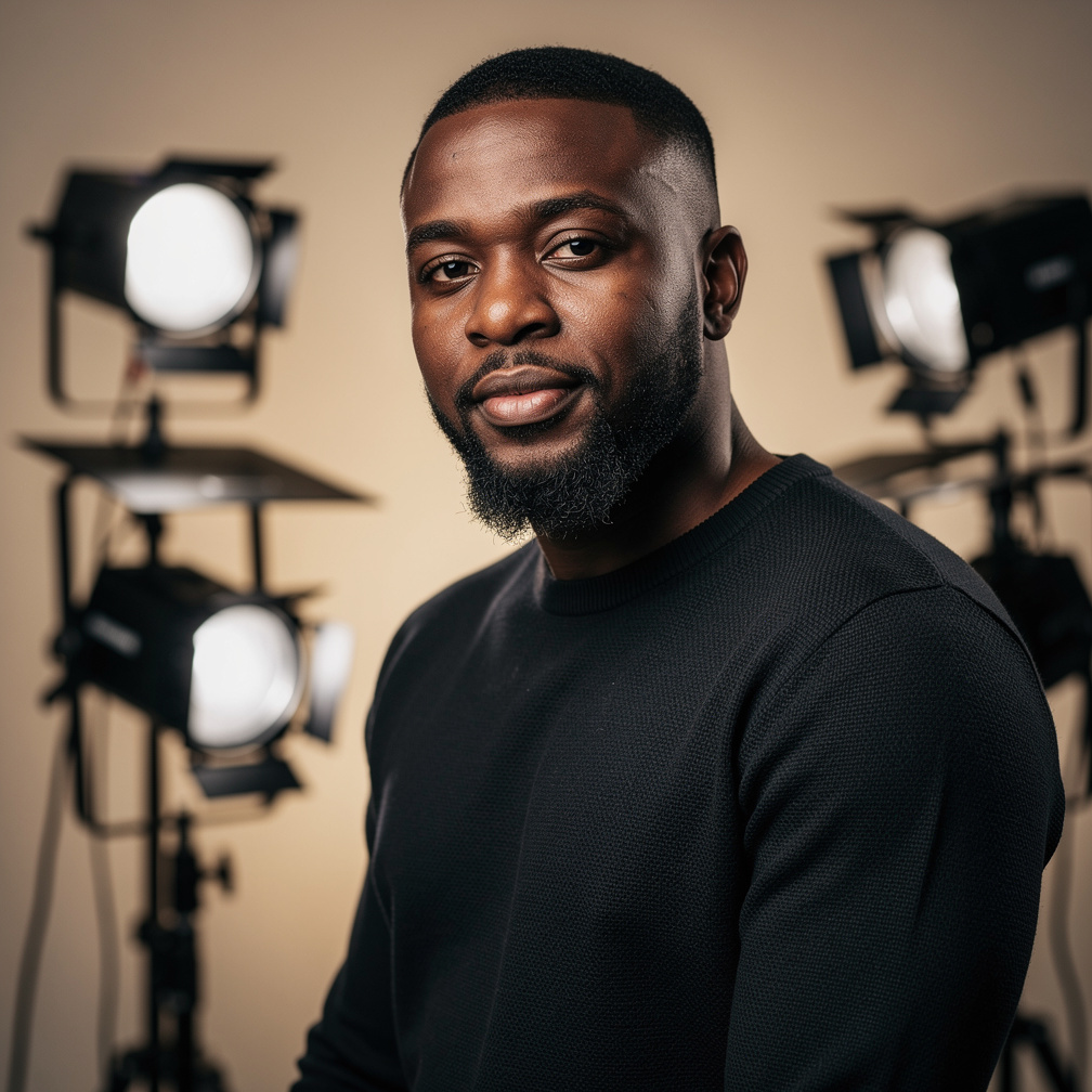 Portrait of a man lighting designer and course instructor